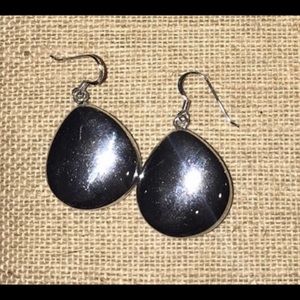 Sterling Silver Disc Earrings